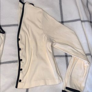 Cream Business two piece set . Jacket only !